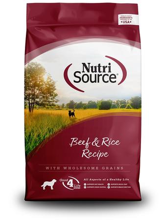NutriSource Beef & Rice Dry Dog Food