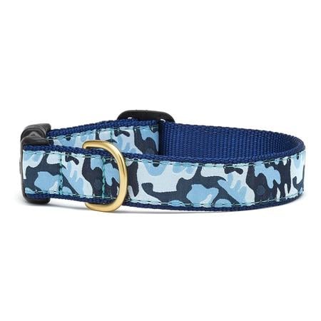 UpCountry Navy Camo Dog Collar