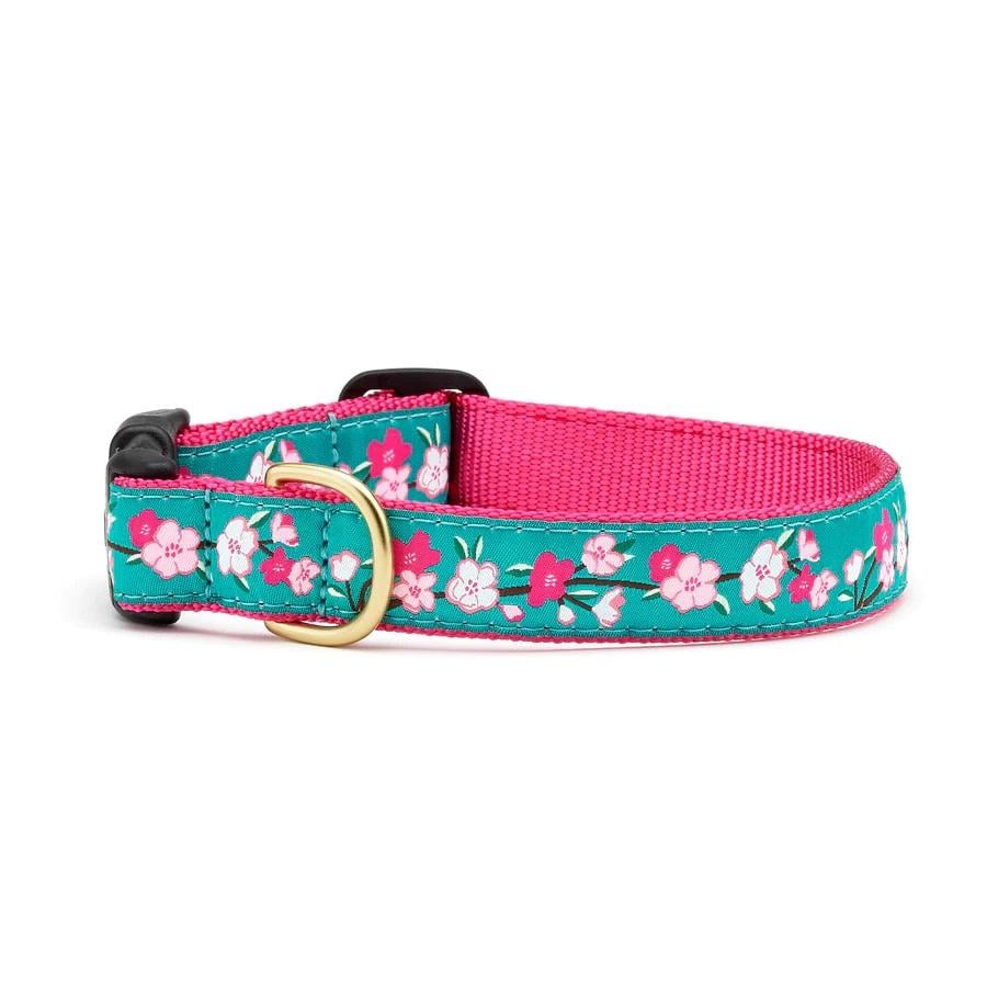  Upcountry Cherry Blossoms Dog Collar