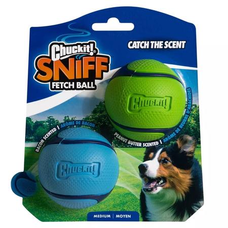 ChuckIt! Sniff Fetch Ball 2 Pack - Medium