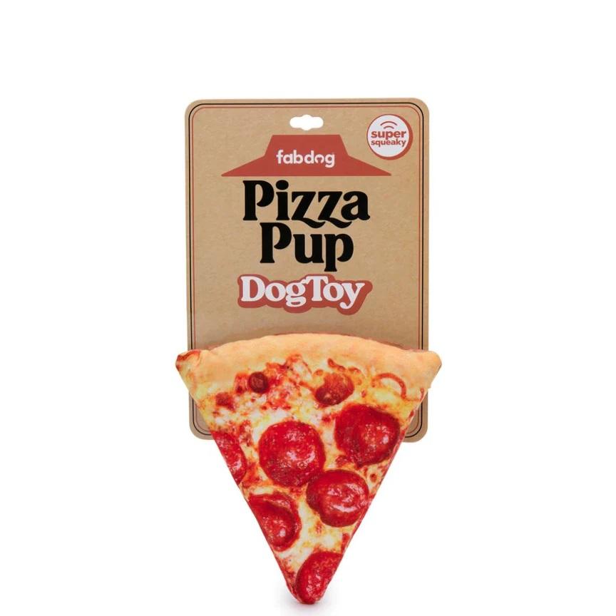  Fab Dog Pizza Pup Slice Dog Toy