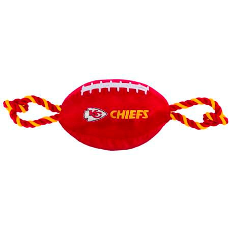 Pets First Kansas City Chiefs Football Dog Toy