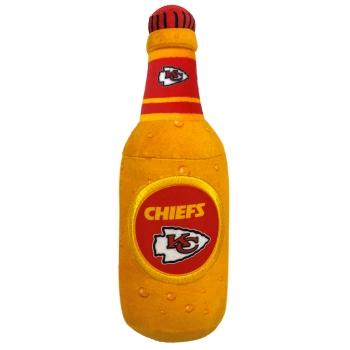  Pets First Kansas City Chiefs Beer Bottle Dog Toy