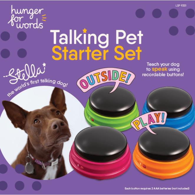 Hunger For Words Talking Pet Starter Set