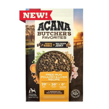  Acana Butcher's Favorites Free- Run Poultry & Liver Recipe Dry Dog Food