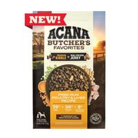 Acana Butcher's Favorites Free-Run Poultry & Liver Recipe Dry Dog Food (Item #064992723385)
