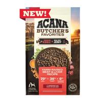 Acana Butcher's Favorites Farm-Raised Beef & Liver Recipe Dry Dog Food (Item #064992723408)