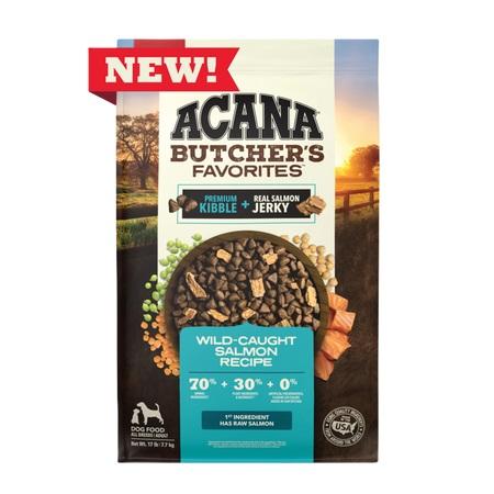  Acana Butcher's Favorites Wild- Caught Salmon Recipe Dry Dog Food