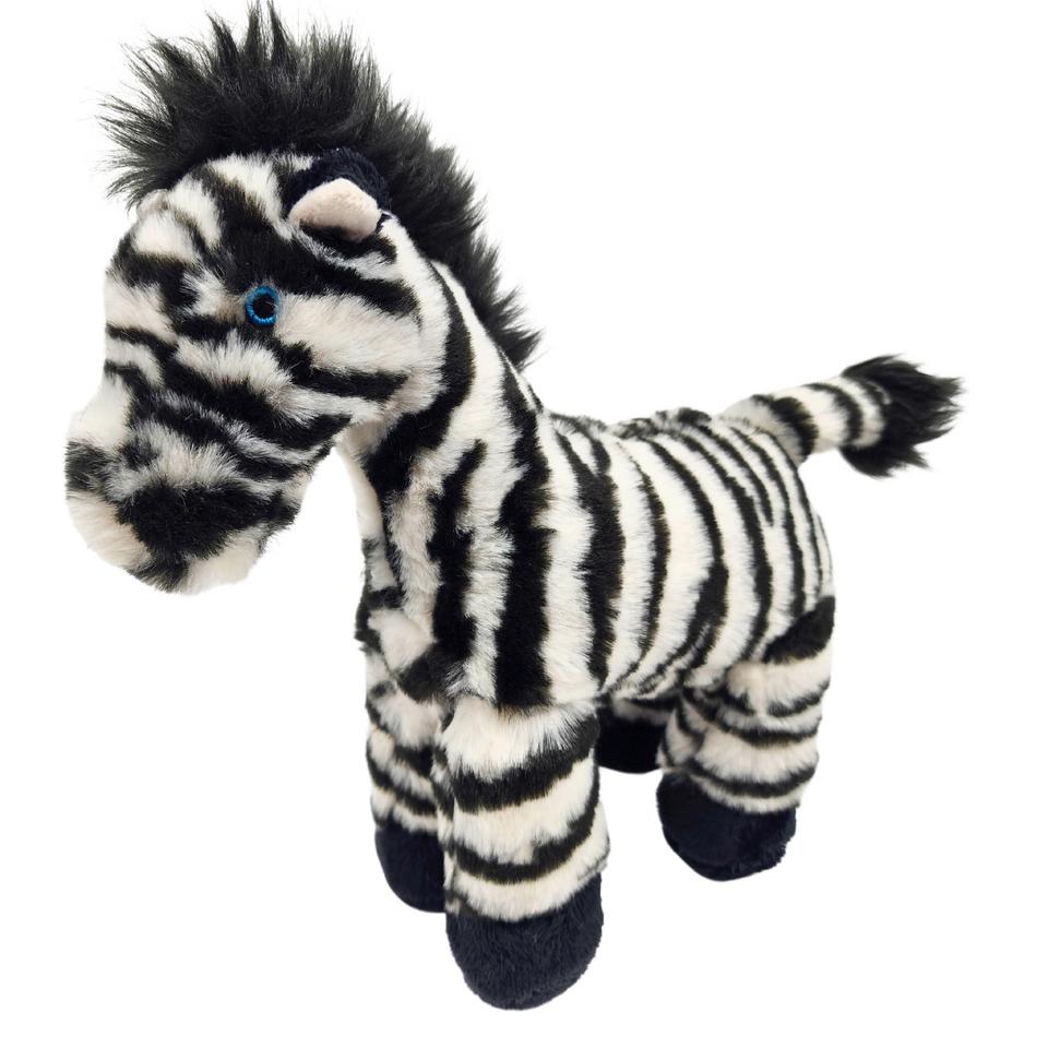  Fluff & Tuff Bobby Zebra Dog Toy