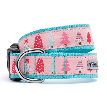 The Worthy Dog Holiday Trees Collar