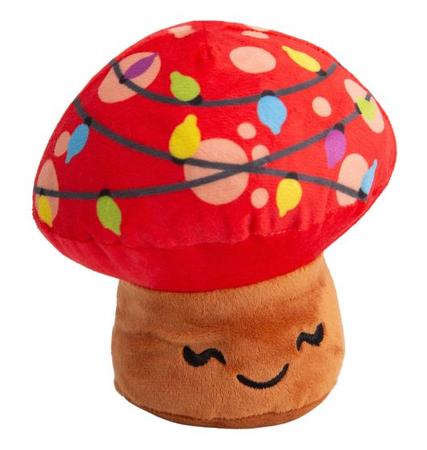 Snugarooz Merry Mushroom Dog Toy
