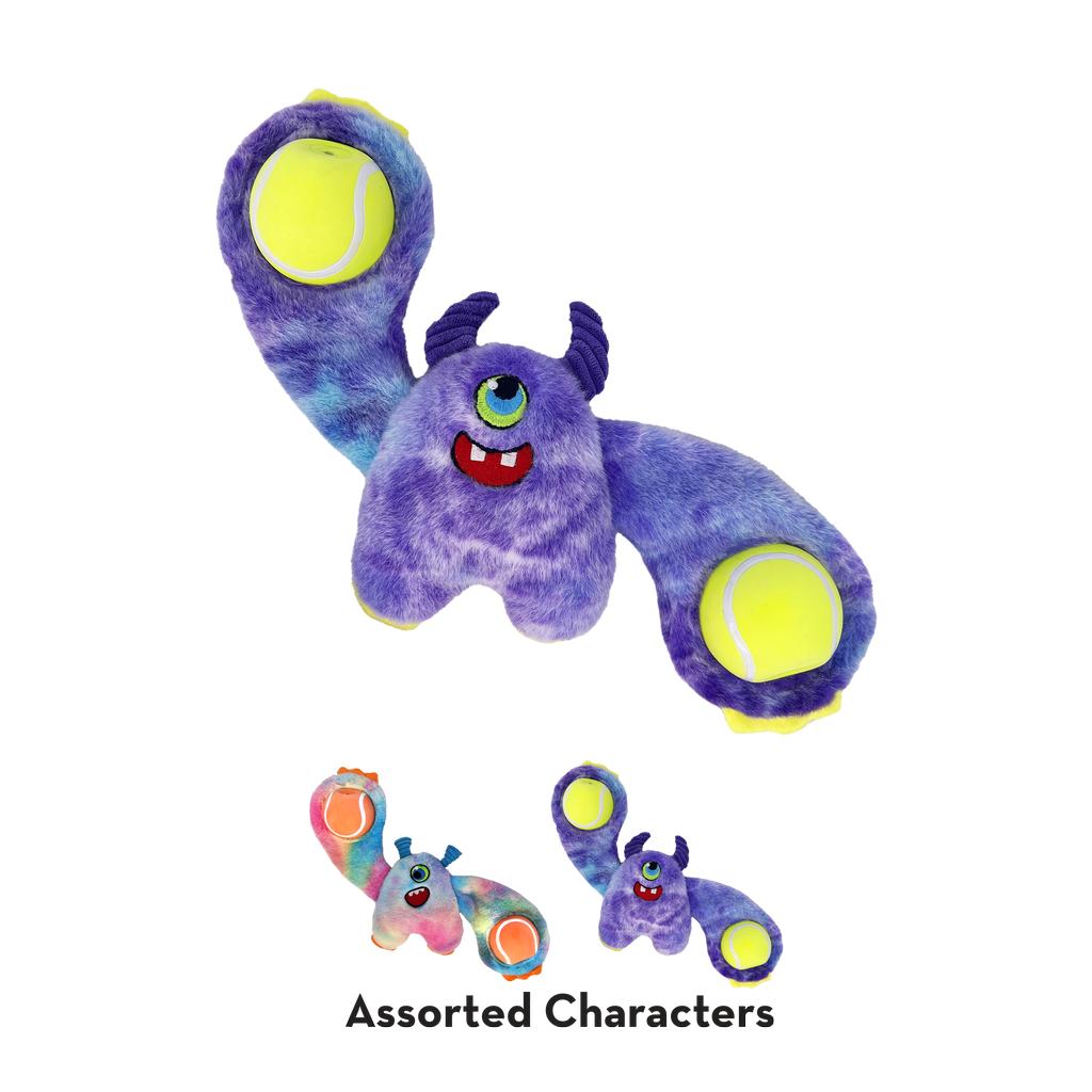  Kong Woozles Monster Assorted Medium Dog Toy