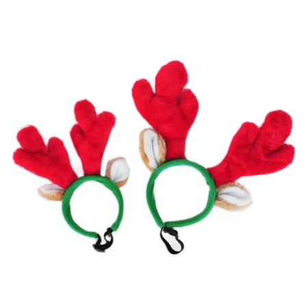 Zippy Paws Christmas Antlers Pet Apparel