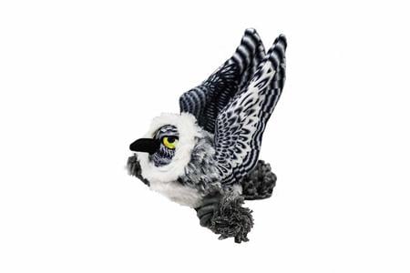 Steel Dog Ballistic Baller Snowy Owl XL Dog Toy