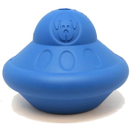 Soda Pup Flying Saucer Durable Rubber Dog Toy