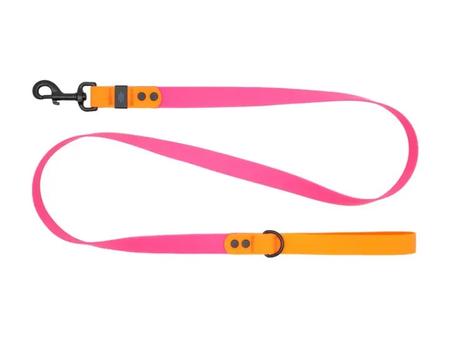 RC Pets Waterproof Collar or Leash - Orange/Azalea