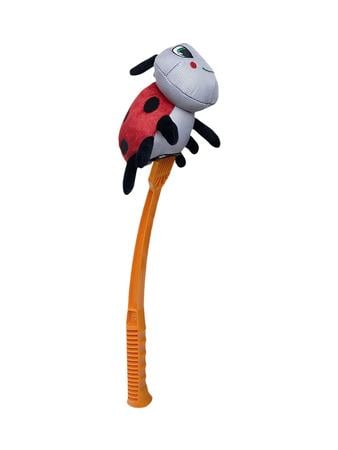 Flingerz Funki Bug Ladybug with Launcher Dog Toy