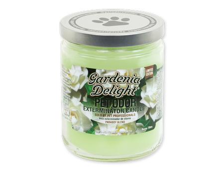 Pet Odor Exterminator Candle - Gardenia Delight