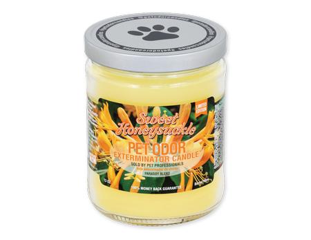 Pet Odor Exterminator Candle - Sweet Honeysuckle