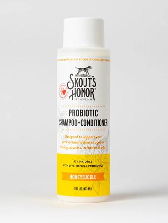Skout's Honor Probiotic Shampoo & Conditioner - Honeysuckle