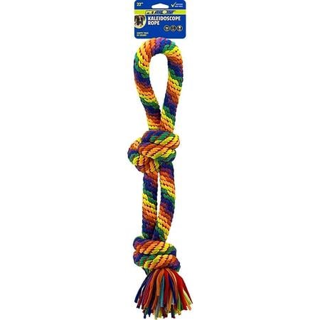 PetSport Kaleidoscope Rope Dog Toy - XL Knot