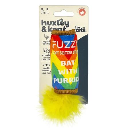 Huxley & Kent Fuzzy Soft Seltzer Cat Toy