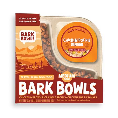 Bark Bowls Chicken Pot Pie Meal for Dogs