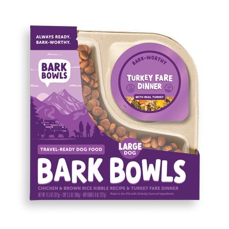 Bark Bowls Turkey Fare Meal for Dogs