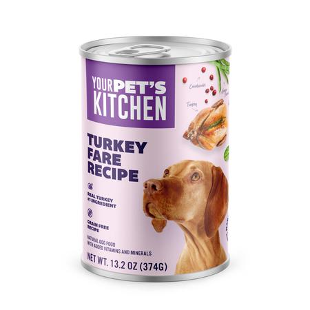 Your Pet's Kitchen Turkey Fare Wet Food for Dogs