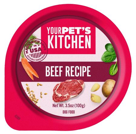 Your Pet's Kitchen Beef Stew Wet Food for Dogs
