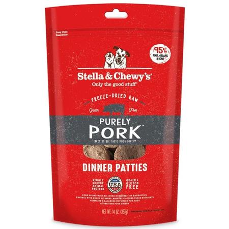 Stella & Chewy's Purely Pork Freeze-Dried Raw Dog Food