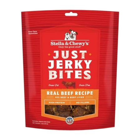 Stella & Chewy's Just Jerky Bites Real Beef Recipe Dog Treats