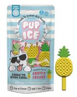 Pup Ice Fruity Lollies Pineapple Flavor Dog Chew