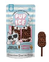 Pup Ice Choccy Lollies Chocolate & Peanut Butter Flavor Dog Chew