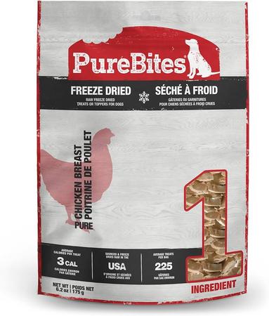 Pure Bites Chicken Breast Freeze Dried Dog Treats - 6.2 oz