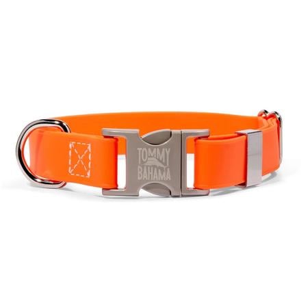 Tommy Bahama Adjustable Dog Collar - Orange