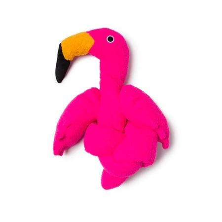 Fab Dog Twisty Flamingo Toy