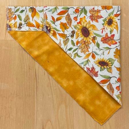 KMS Fall Sunflowers Pet Bandana