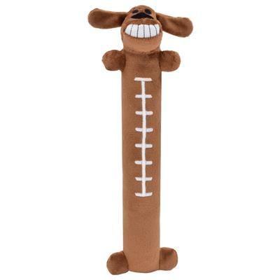 Multipet Football Tailgate Loofa Dog Toy