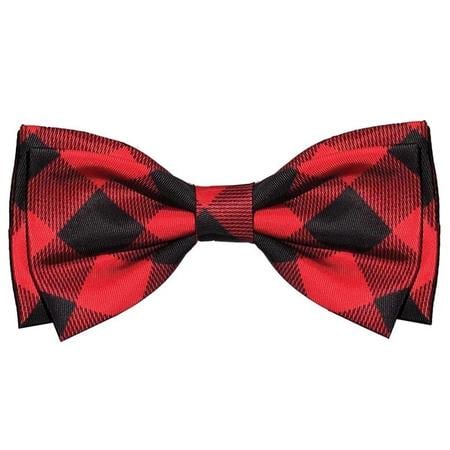 Huxley & Kent Buffalo Check Bow Tie