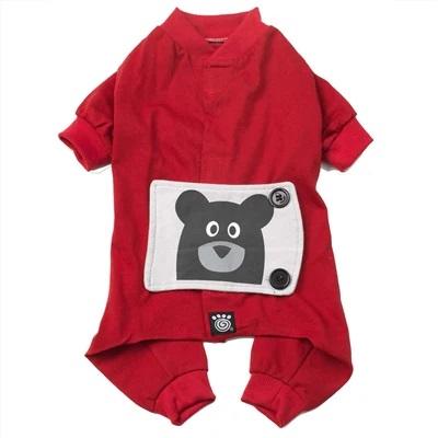 Petrageous Christmas Teddy Bear Pet Pajamas