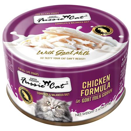 Fussie Cat Chicken Formula in Goat Milk Gravy