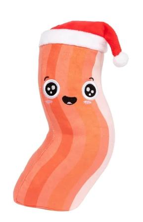 Fuzzyard It's Bacon-ing to Look a Lot Like Xmas Plush Dog Toy