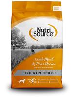 Nutrisource Grain-Free Lamb & Pea Dry Dog Food (Item #073893291077)