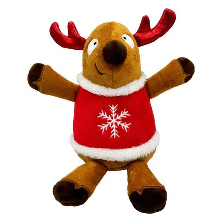 Huxley & Kent Rocky Reindeer Plush Dog Toy