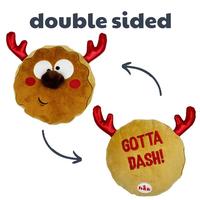 Huxley & Kent Gotta Dash Reindeer Cookie Plush Dog Toy (Item #665635997141)