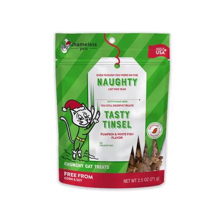 Shameless Pets Naughty Tasty Tinsel Cat Treats