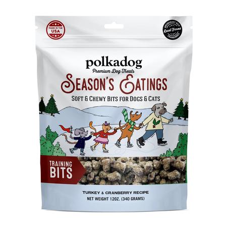 Polkadog Season's Eatings Training Treats for Dogs