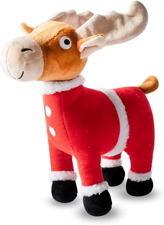 Wagsdale Claus I Said So Plush Dog Toy