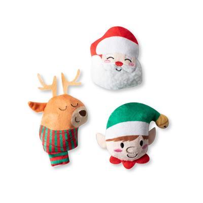 Wagsdale Never Sleigh Never Dog Toy 3 Pack